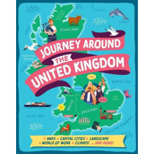 Journey Around the United Kingdom by Claudia Martin Paperback Book