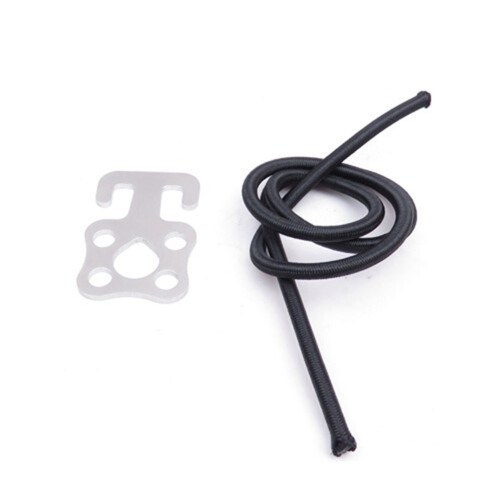 Scuba Diving SS Plate Hook con Bungee per Backmount Sidemount BCD e Muta Stagna