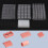 1/16 Scale Miniature Model Bricks Mould,4 Pack Simulation Brick Molds DIY Kit for Sand Table Landscape Accessories 7