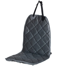 Capa antiderrapante cinza para banco dianteiro de carro, ideal para cães, 105 cm