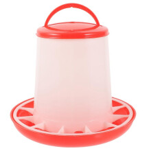 6kg Automatic Chicken Bucket Rooster Hen Feeding Device Farm Animal Poultry Quail Feeding Supplies