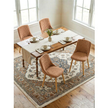 (Orange, Set of 4) GOEURVANT Dining Chairs