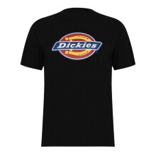 (M, Black) Dickies Mens Icon Cotton T-Shirt