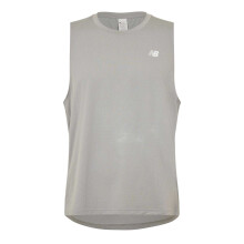 (M, Grey) New Balance Mens Accelerate Running Tank Top