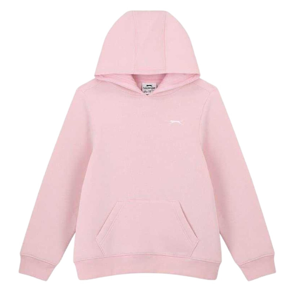 Slazenger (13 Years, Soft Pink) Childrens/Kids Logo Hoodie