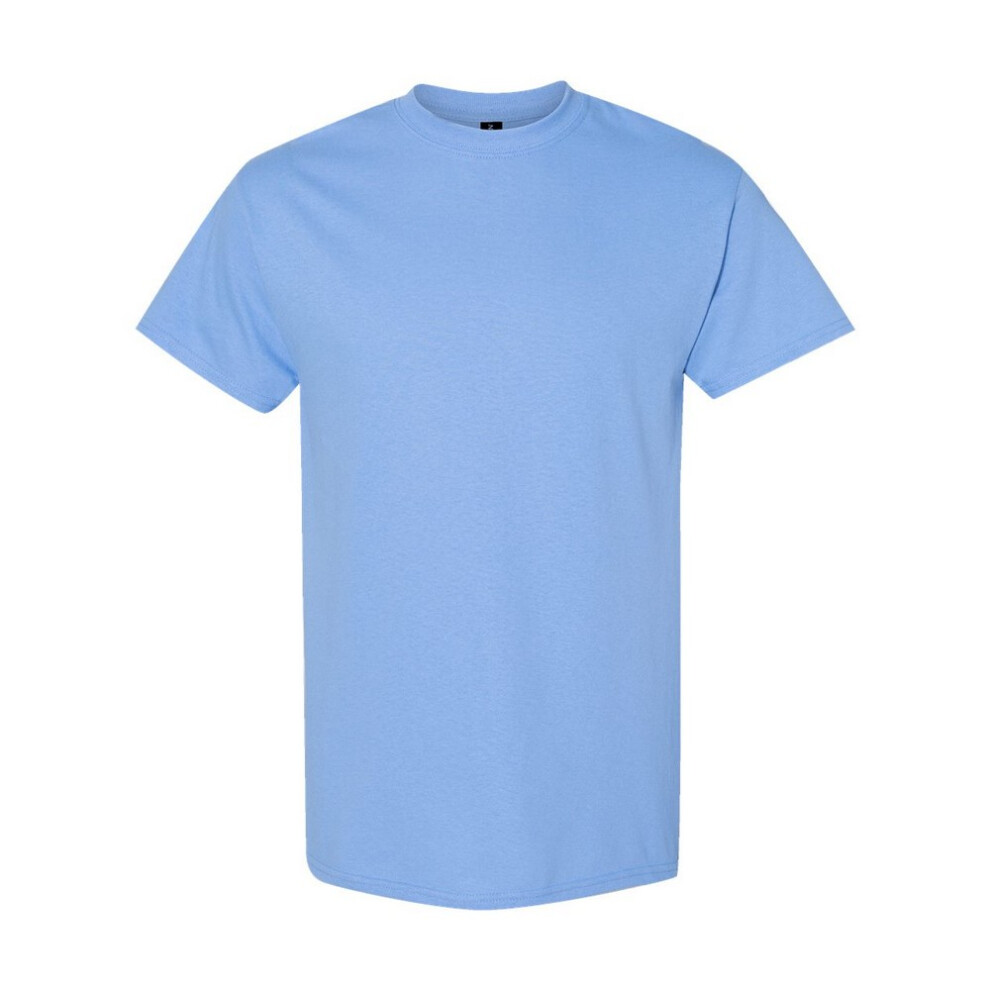 Gildan (M, Carolina Blue) Mens Heavy Cotton T-Shirt