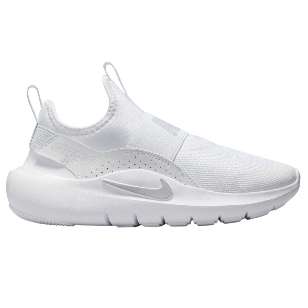 Nike (5.5 Uk Child Standard, White) Childrens/Kids Flex Trainers