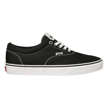 (8 UK, Black/White) Vans Mens Doheny SS19 Logo Canvas Trainers
