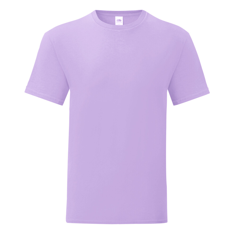 Fruit Of The Loom (Xxl, Soft Lavender) Mens Iconic T-Shirt