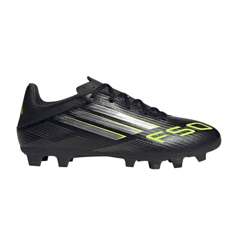 Adidas (9.5 Uk, Black/Lemon) Mens F50 League Firm Ground Football Boots