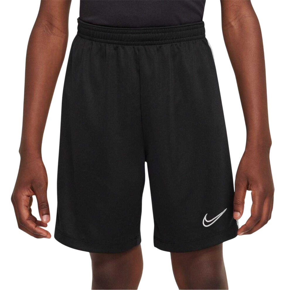 Nike (13 Years, Black/White) Childrens/Kids Logo Shorts