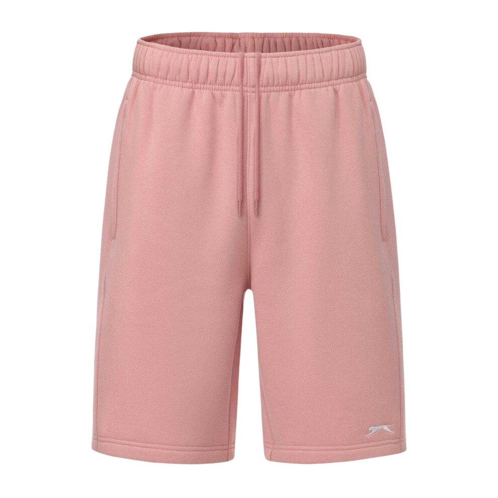 Slazenger (Xl, Pink) Mens Fleece Shorts