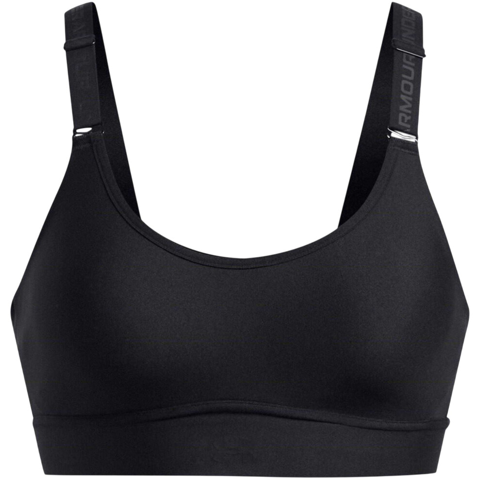 Under Armour (8 Uk, Black) Womens/Ladies Infinity Medium Impact Sports Bra