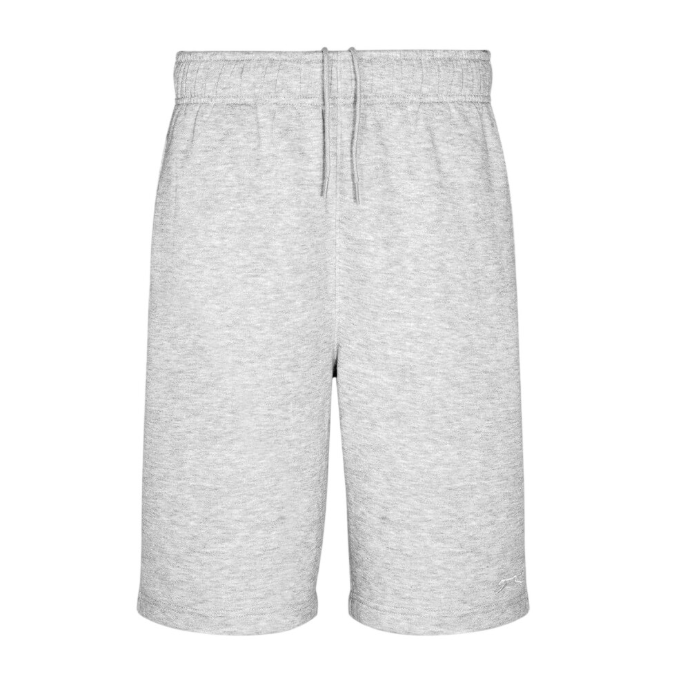 Slazenger (Xs, Grey Marl) Mens Fleece Shorts