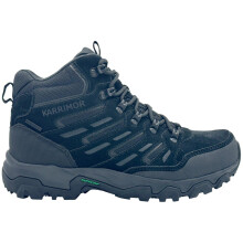 (8 UK, Black) Karrimor Mens Mount Mid Leather Waterproof Walking Boots