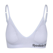 (12 UK, White) Reebok Womens/Ladies Justine Seamless Bra