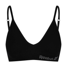 (8 UK, Black) Reebok Womens/Ladies Justine Seamless Bra