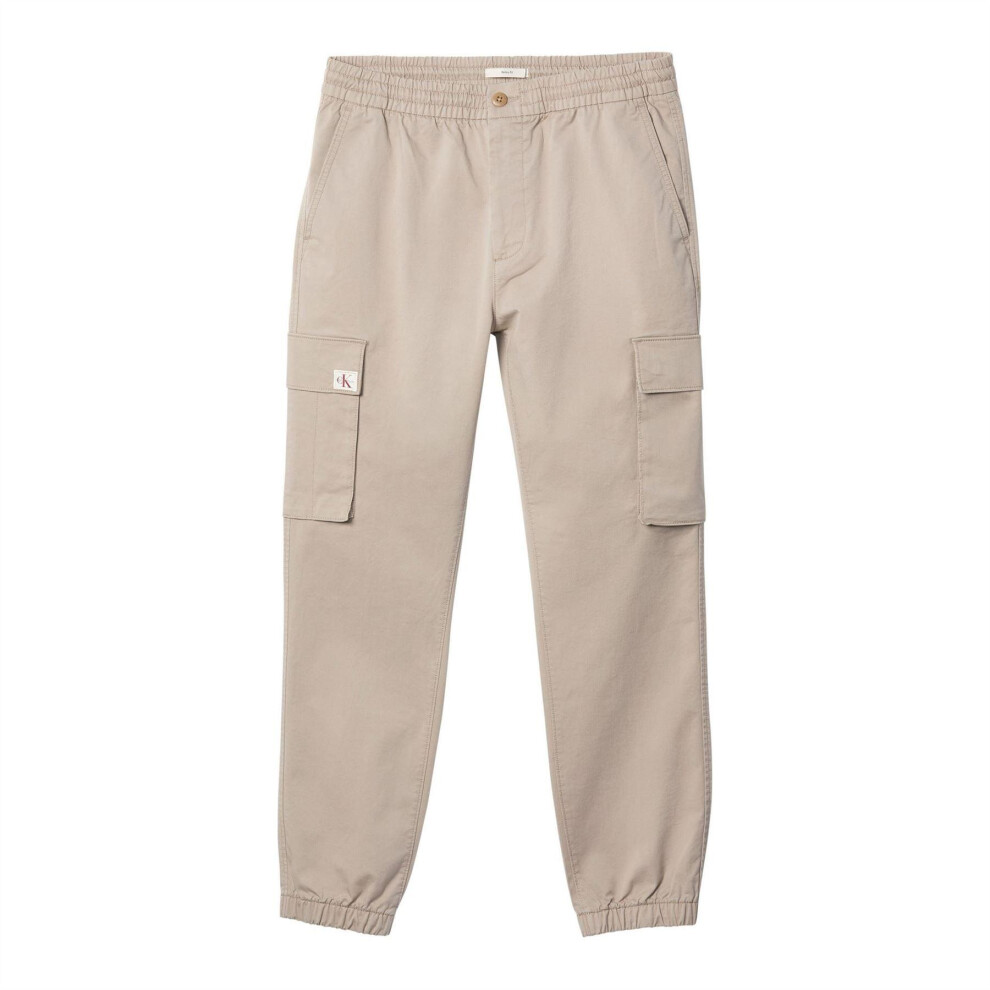 Calvin Klein (Xl, Vintage Khaki) Mens Cargo Trousers