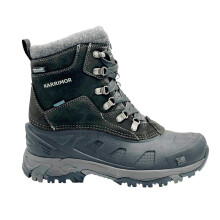 (10 UK, Black) Karrimor Mens Suede Contrast Winter Boots