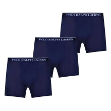 (S, Navy) Ralph Lauren Mens Boxer Shorts (Pack of 3)