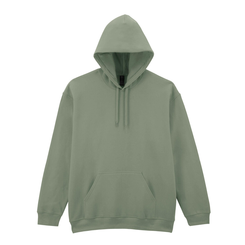 Gildan (Xl, Sage) Unisex Adult Softstyle Fleece Midweight Hoodie