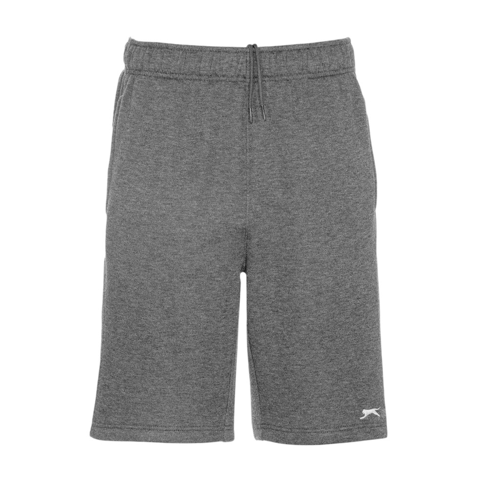 Slazenger (M, Charcoal) Mens Fleece Shorts