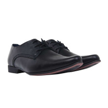 (13 UK, Black) Giorgio Mens Langley Lace Up Formal Shoes