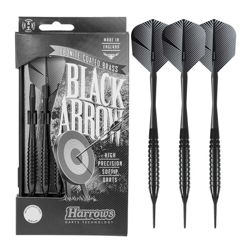 Arrow (16g, Black) Arrow Black Arrow Darts Set Set