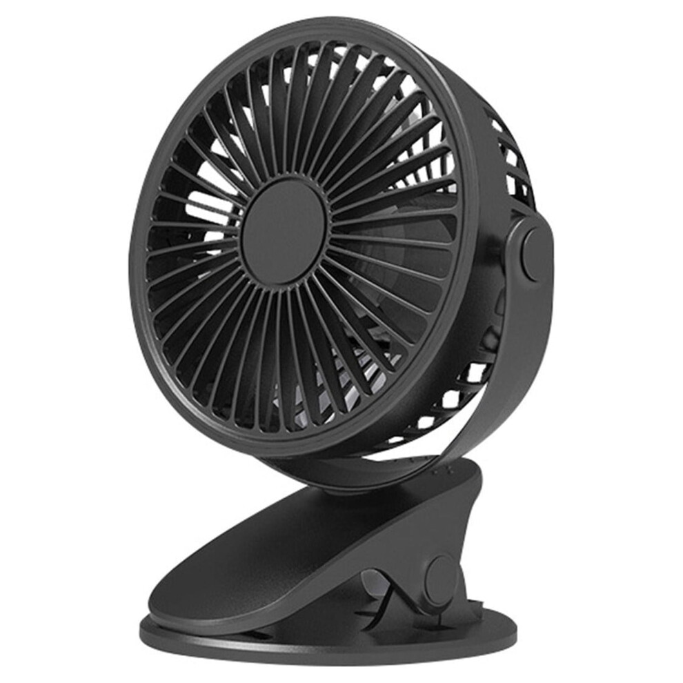 Herrnalise Usb Desk Fan 5.6 Inch 3 Speeds 360 Rotation 9178400219504