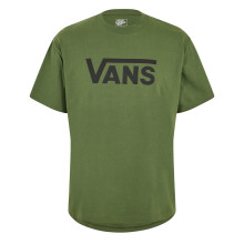 (XL, Pine/Forest) Vans Mens Classic Logo Relaxed Fit T-Shirt