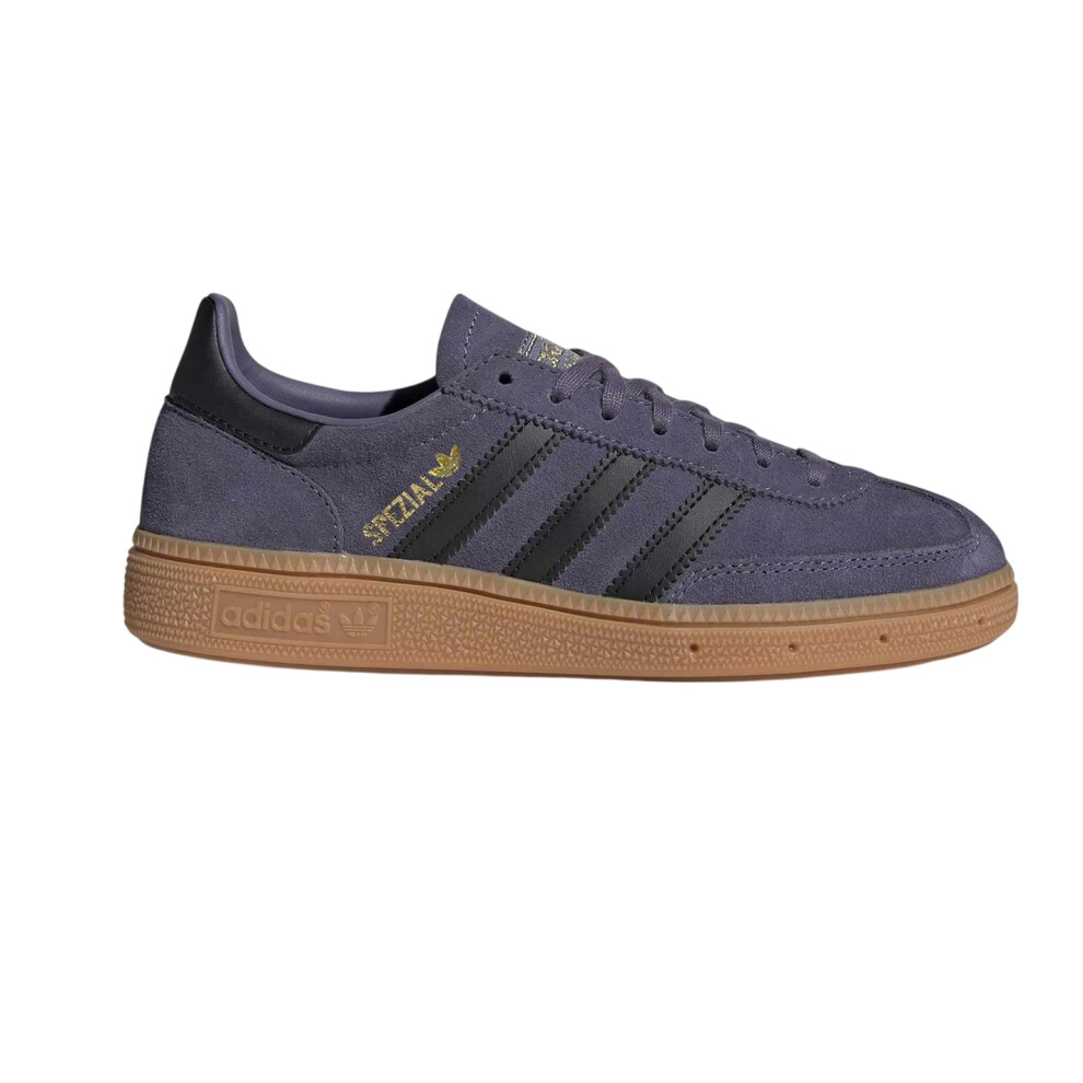 Adidas (3 Uk, Violet/Black) Childrens/Kids Handball Spezial Cow Suede Trainers