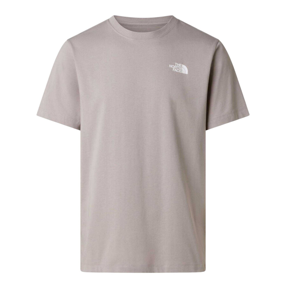 The North Face (S, Stone Grey) Mens Never Stop Exploring Regular T-Shirt