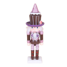 Casse-noisette en bois sculpté, 26 cm