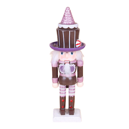 Casse-noisette en bois sculpté, 26 cm