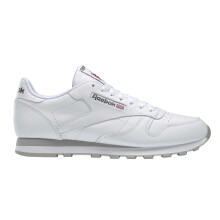 (8.5 UK, White) Reebok Mens Classic Leather Trainers
