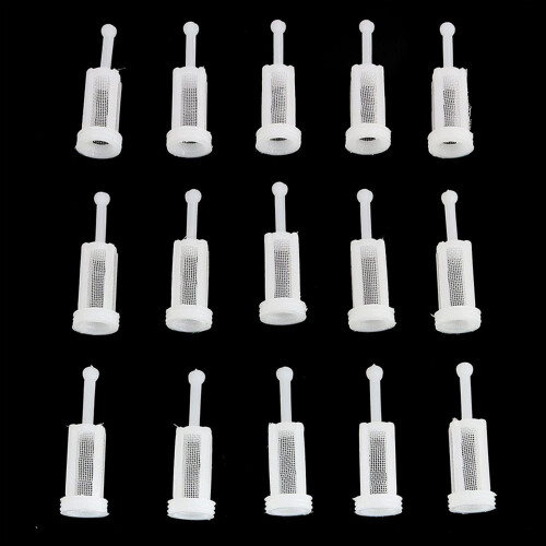 100Pcs Universal Gravity Spray Tool Filters Fine Mesh, Disposable Gravity Feed Spray Tool Paint Strainer Reduce Clogging 1