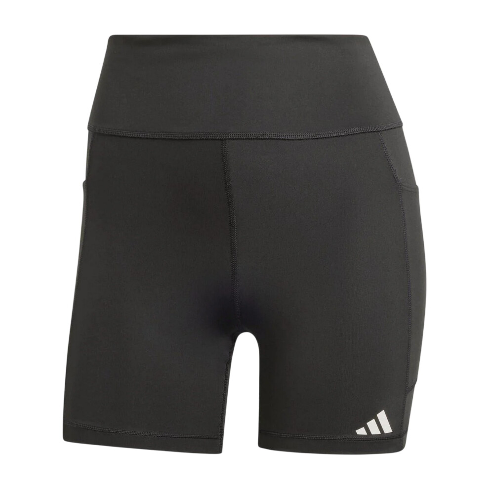 Adidas (8 Uk, Black) Womens/Ladies Own The Run Legging Shorts