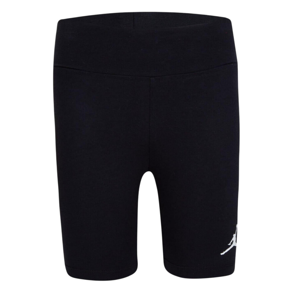 Nike (7-8 Years, Black/White) Girls Air Jordan Cycling Shorts