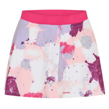 (12 UK, Amethyst Purple) Head Womens/Ladies Paint Splatter Skirt