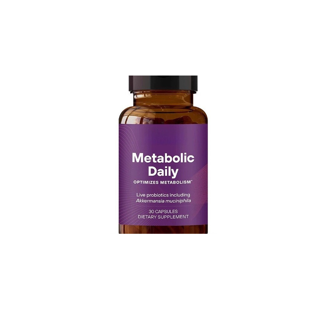 (2PCS) Probiotic Capsules 30 Count    Gut Metabolic Wellness Supplement