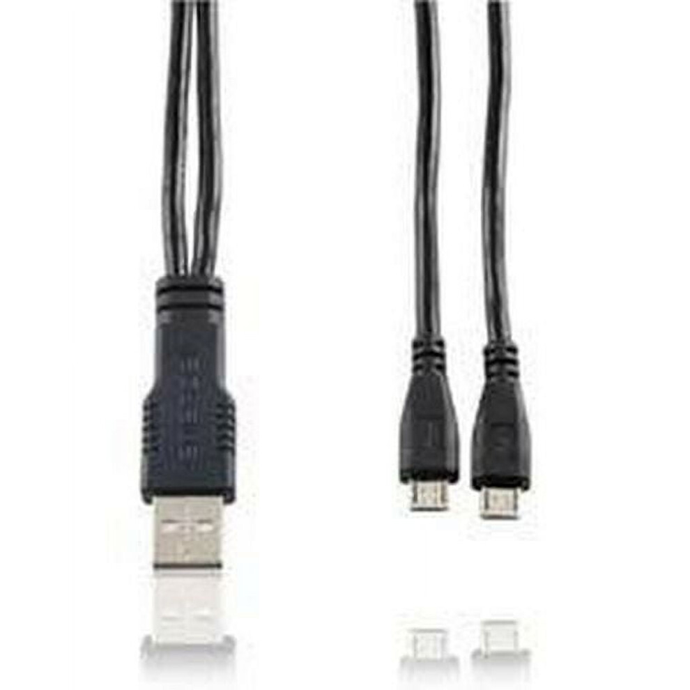Enercell Micro Usb Y-Splitter Cable Dual Male 9336866785500