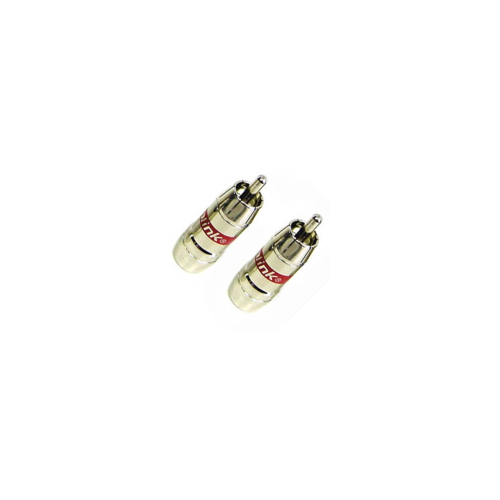 Rca Plug Twist-On Connector For Rg6 Cable 2 Pcs 9336866785487
