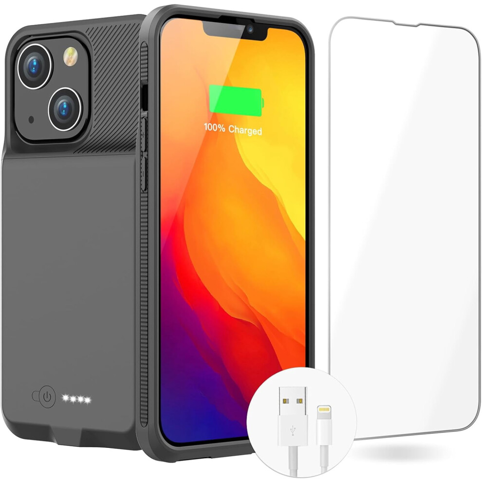 Iphone 13/13 Pro Battery Case 7000Mah Ultra-Slim 9336866786248