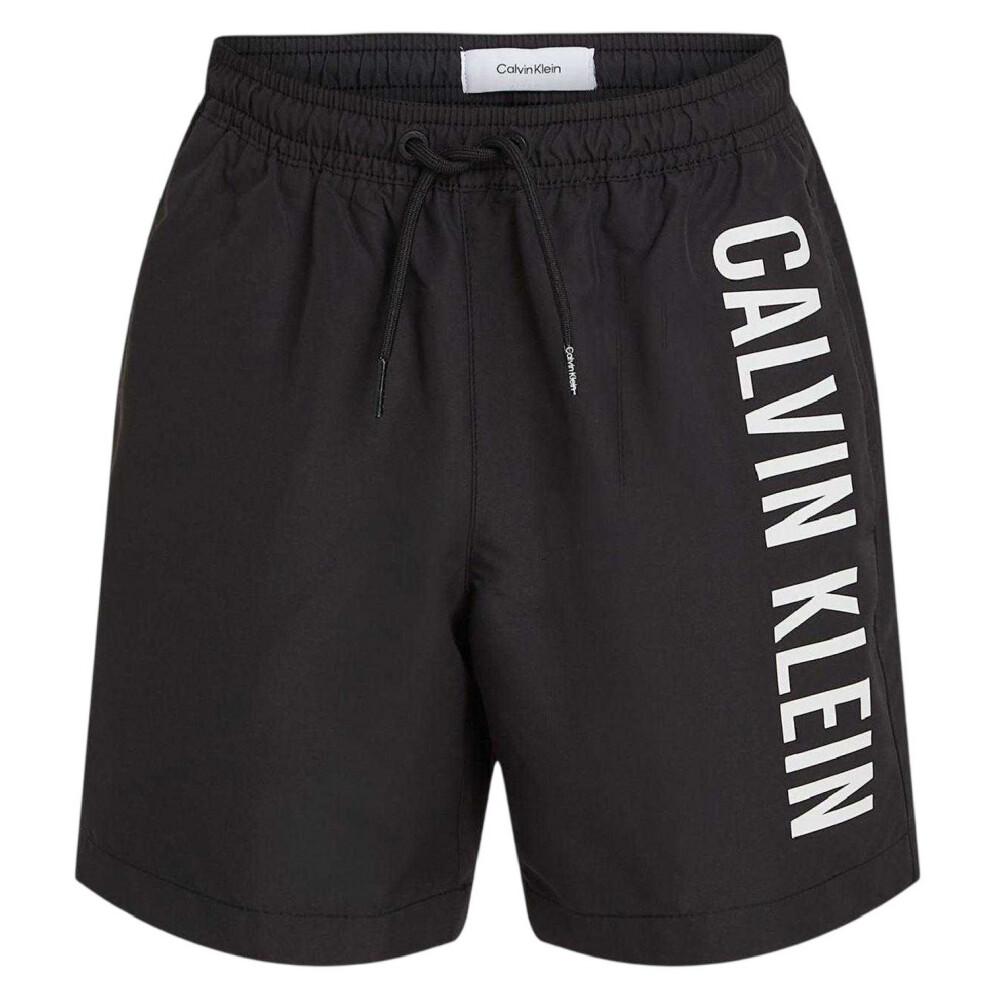 Calvin Klein (12 Years, Black) Boys Logo Swim Shorts