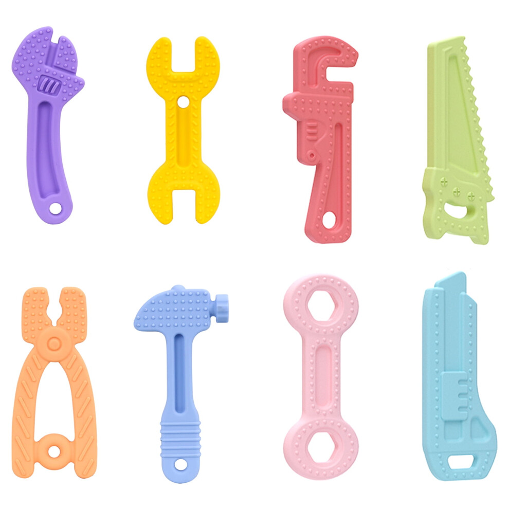 Baby Teething Stick Silicone Chew Toy BPA Free 8pcs