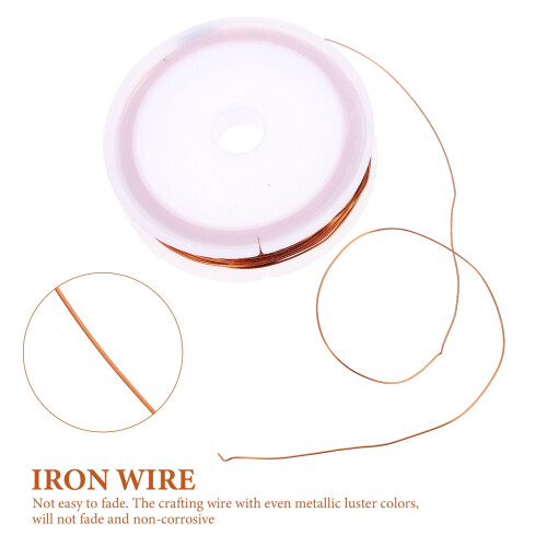 Colored Floral Wire for Necklace Making 2 Rolls 2