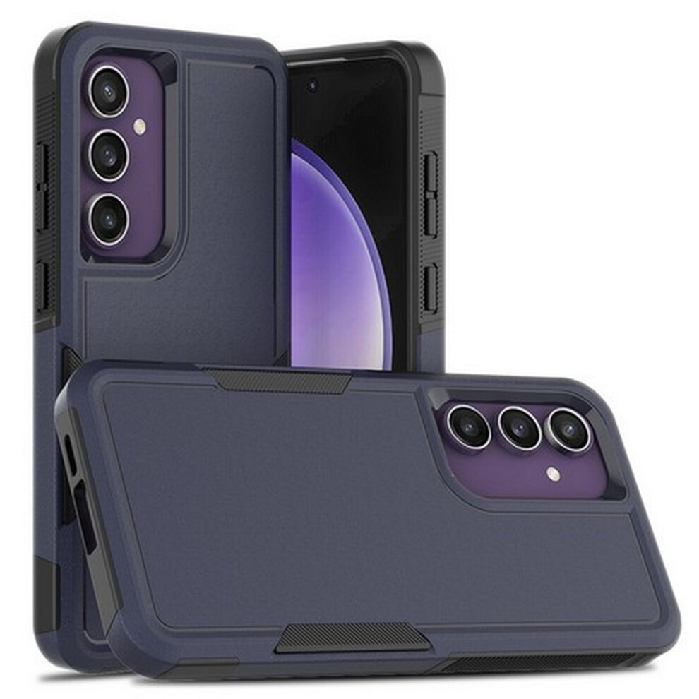 Shockproof Hybrid Case For Samsung Galaxy S24+ Grip Blue 9336866799965