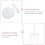 Clear Cake Piling Stand Dowel Rods and Tiered Separator 2