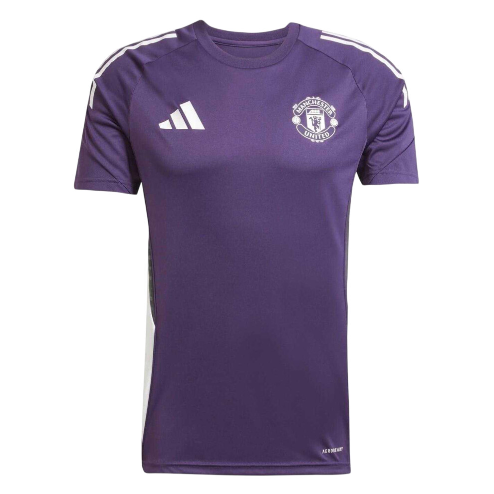 Adidas (S, Blue) Mens 2025/2026 Manchester United Fc Jersey