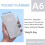 A6 Mini Daily Planner Notebook 173x96mm 120 Pages 2